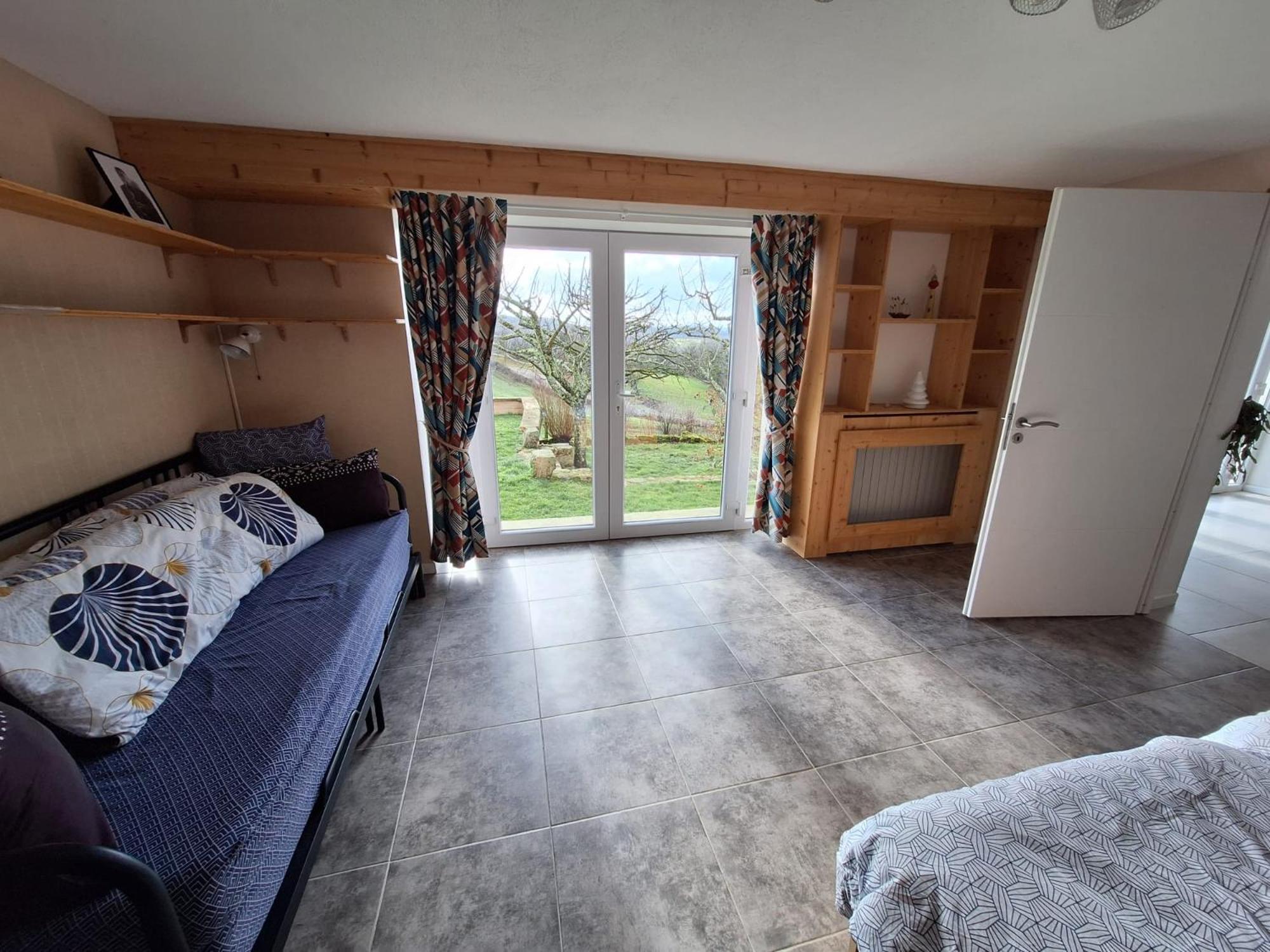 Chambre Jazzy - Gite Les Zazous Lormes Exterior photo